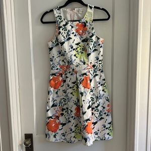 Floral Gap A-Line Dress - Size 4